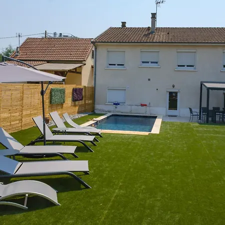 בית נופש Ostal Perigourdine - Maison Familiale Avec Piscine - 11 Couchages *